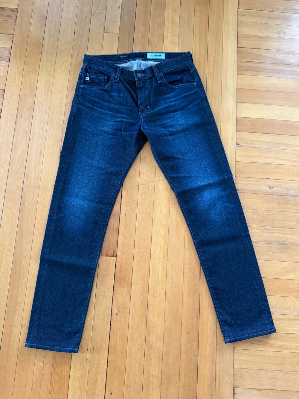 AG JEANS Men's Dark Blue Slim Fit Jeans